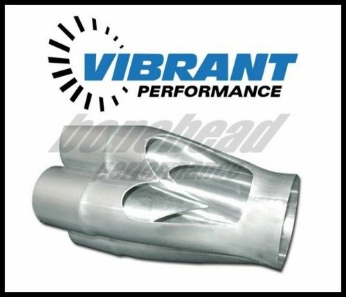 Vibrant 10308 4-1 s.s merge collectors (2&#034; inlet id, 3&#034; merge outlet od)