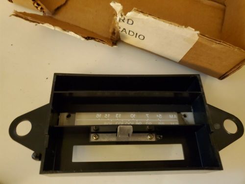 Vintage nos clarion cca-147 ford am fm radio face plate