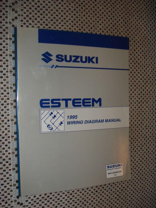 1995 suzuki esteem wiring diagram service manual shop