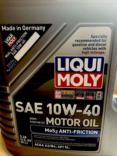 Liqui moly mos2, antifriction sae 10w-40(5 l) semi-synthetic