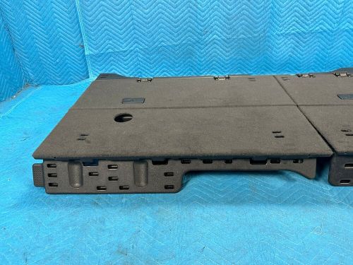 Nissan titan xd crew cab rear luggage floor storage box 2016-2023 oem