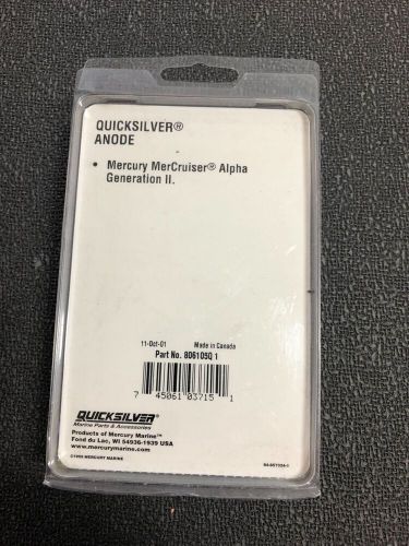 Mercruiser bearing carrier anode 806105q1