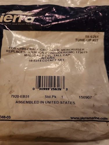 Sierra 18-5251 tuneup kit mercruiser~johnson-evinruder~chris-craft