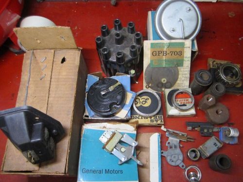 Classic vintage car parts gm, chevy, mopar switch, cap, rotor, bushings # 248