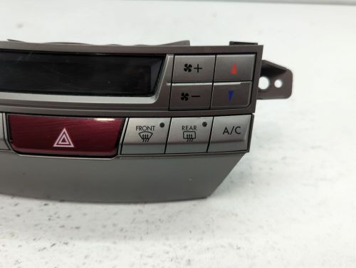 2010-2014 subaru legacy ac heater climate control 72311aj08a|72311aj03a dg4wy