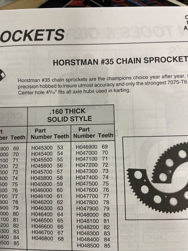 Horstman gear