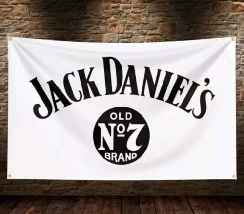 Jack daniels workshop/mancave advertising fan flag/banner