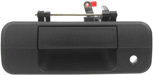 Exterior black tailgate door handle for 2007-2013 toyota tundra d31 tx