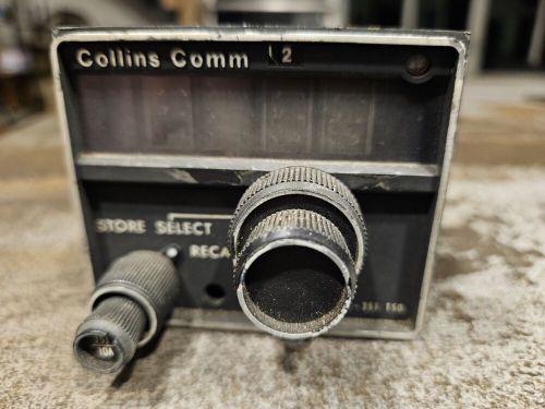 Collins vhf 251 aircraft comm pn 622-2078-001