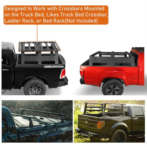 Cap rack truck bed cargo carrier for full-size ford f150| ram 1500|toyota tundra