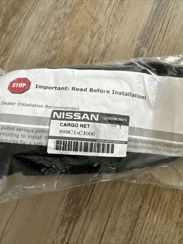 New oem 2015-2020 nissan murano rear trunk cargo black mesh net 999c1-c3000