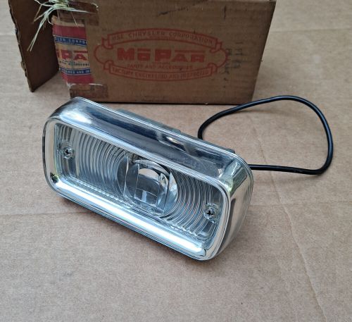 1955 plymouth belvedere savoy plaza nos mopar left park lamp assy