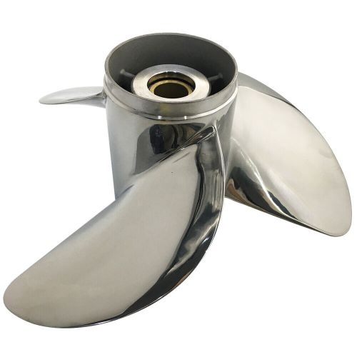 Propeller 13 3/4x19 for tohatsu 60-140hp  stainless steel 15 tooth