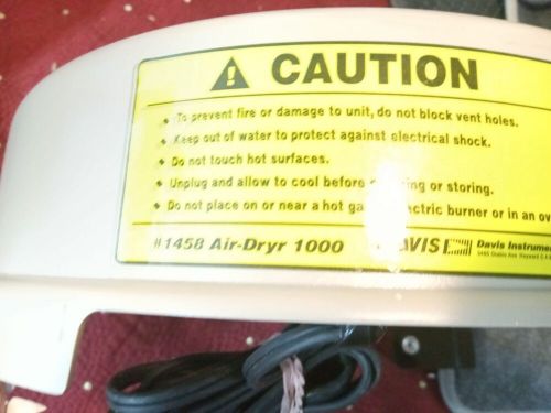 Davis air-dryr 1000 electric warm air dryer boat rv home 120v ac tested a+ works