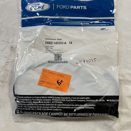 Genuine oem ford fiesta s se mobile phone antenna cable 2014-2019 d6bz14d202a