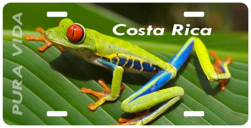 Costa rica sublimation license plate 