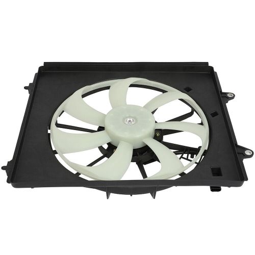 A/c condenser cooling fan assembly for 2011-2017 honda odyssey 3.5l 3471cc v6