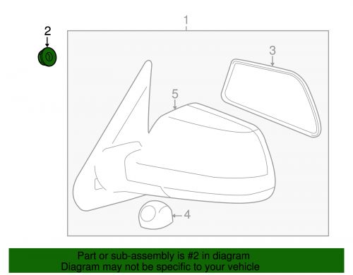 Genuine toyota mirror assembly nut 90080-18071