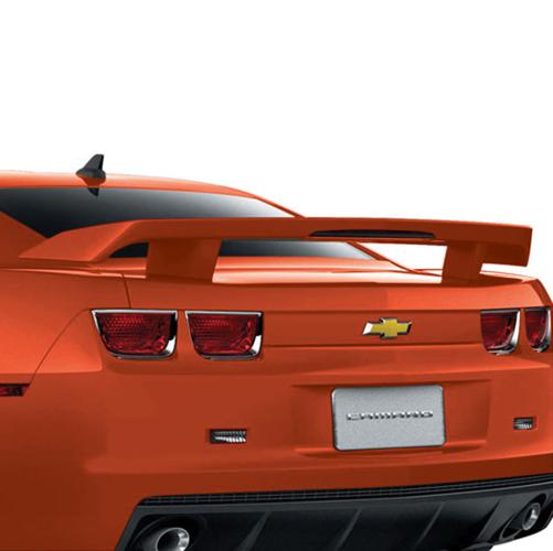 10-13 chevrolet camaro inferno orange high wing spoiler by gm 20979734