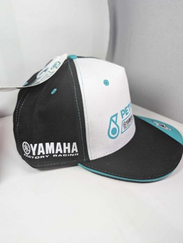 Petronas yamaha factory racing motogp official team flat peak cap - m1 r1 r6