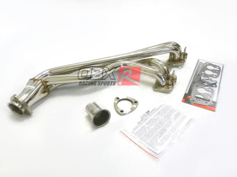 Obx racing exhaust header 75-83 toyota hi lux pick up 2.2l / 20r headers 