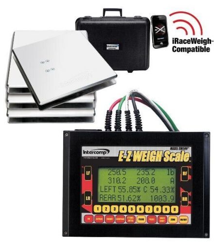 Intercomp 170130 sw500 e-z weigh kart scale system