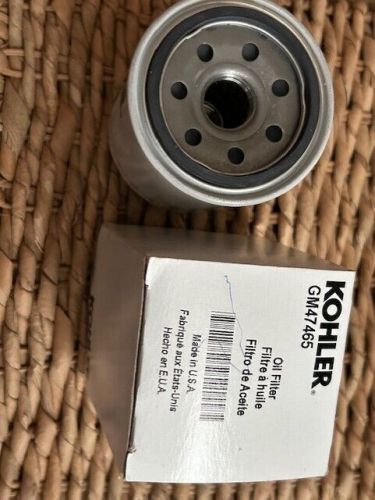 Kohler oil filter #gm47465, oem, new in box , spin on