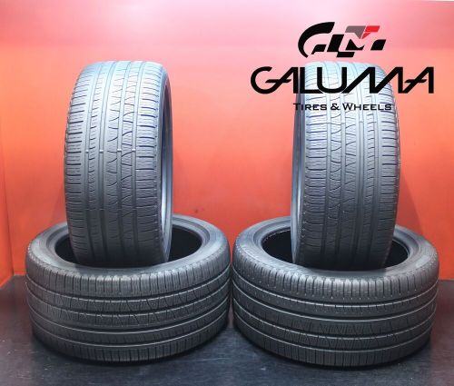 4x tires pirelli scorpion verde allseason (2x) 285/40/21 &amp; (2x) 315/35/21 #63410