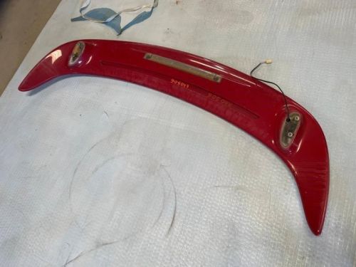 04-06 pontiac gto red rear trunk spoiler wing w light as shown. shipped