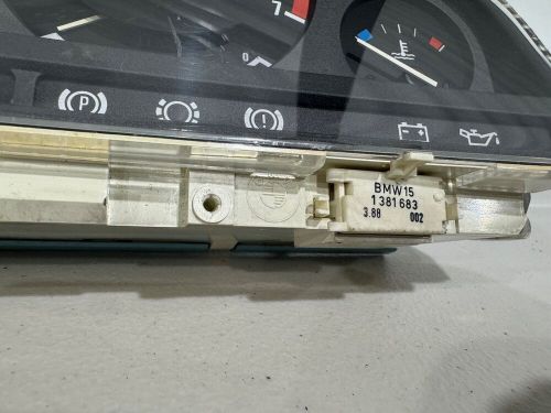 Bmw instrument cluster late model oem e30 318i 325i 325ix 88-93 untested.