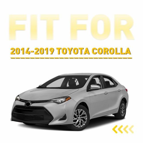 1 pair side-cover cowl extension left&amp;right-side for toyota corolla 2014-2019