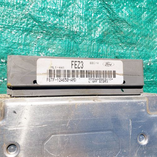 1996 ford truck 7.5 ecu f6tf-12a650-amd fez3 ecm pcm engine control module