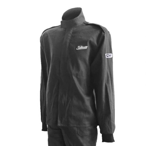 Zamp zr-10 series 1 layer racing jacket sfi 3.2a/1 certified black choose size!