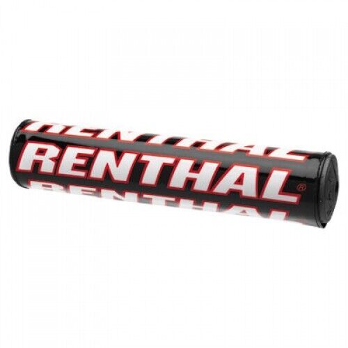 Renthal factory sx crossbar pad 10&#034; black/red p261