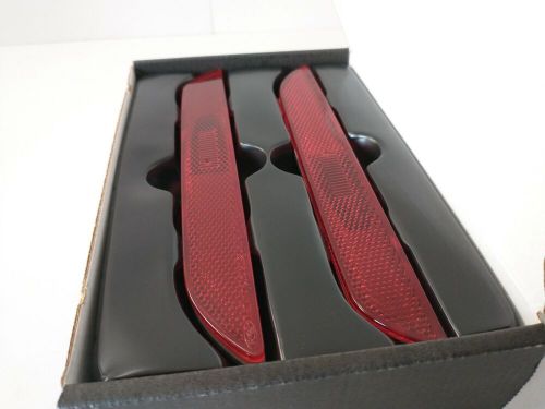 OEM Authentic FORD MUSTANG 2015-2018 Rear Right + Left Red Bumper Reflectors, US $39.95, image 5