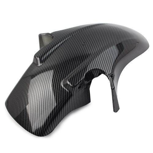 Carbon fiber motorcycle front fender mudguard cover for honda cb250f 1992-2012