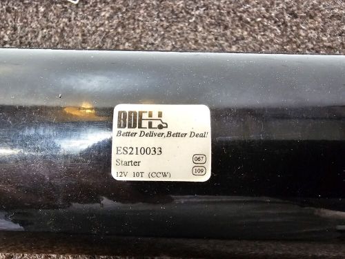 New bdell es210033 starter for mariner mercury optimax efi outboard  12v