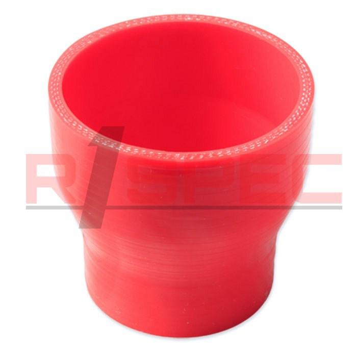 Universal red 2.25'' to 3.0'' 3-ply reducer silicone hose coupler 57mm to 76mm