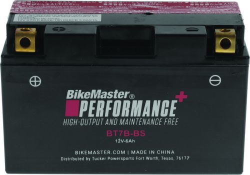 Bikemaster bt7b-bs battery