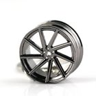 Gray vossen style wheel rim keychain automotive part car gift key chain ring new