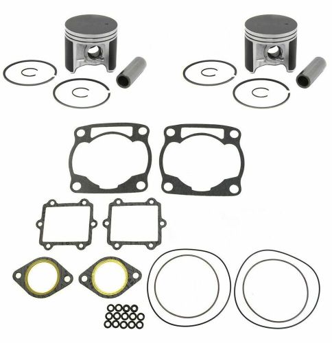 1998 1999 arctic cat zr 600 pistons top end gasket kit std 78mm efi carb zr600