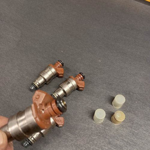 Ford e5ze-a3b oem brown top fuel injector set ford mustang svo 2.3 turbo