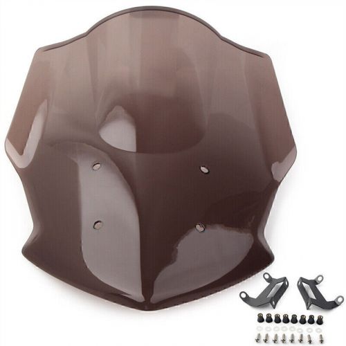 Windshield Windscreen Wind Deflector W/ Bracket For Yamaha MT-07 2018-2020 Tan, US $47.71, image 7