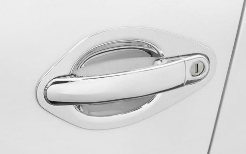 For volkswagen tiguan chrome abs exterior outside cover trim door bowl 10-16