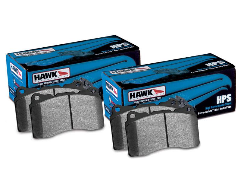 Hawk hps high performance brake pad front + rear for nissan 09-12 gt-r gtr 10 11