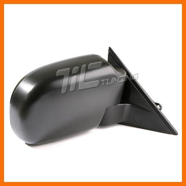 98-05 s10 pickup blazer passenger right mirror blk housing power heated foldable