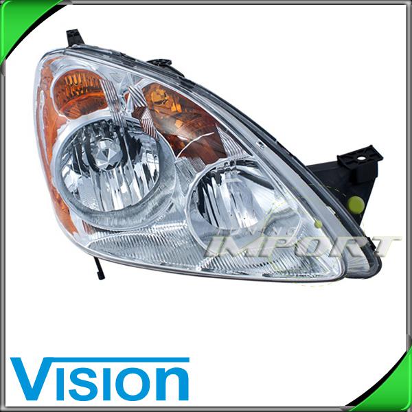 Passenger right side headlight lamp assembly 2005-06 honda crv cr-v japan built