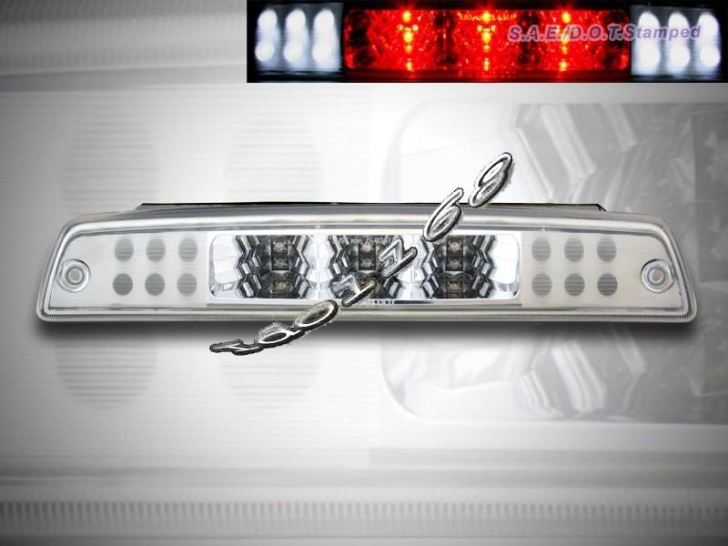 94-01 dodge ram chrome led 3rd third l.e.d. brake cargo light ram 1500/2500