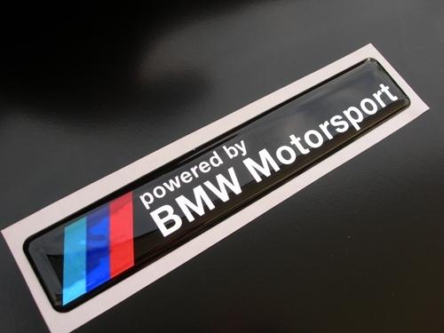 Motorsport emblem sticker decal badge bmw  x5 x6 m3 m5 m6 e36 e46 e60 e90 330