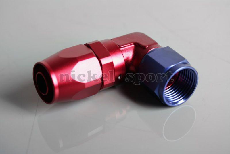 4 an 90° female forged elbow aluminum fitting adapter